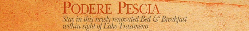 Italian B&B in central Umbria.